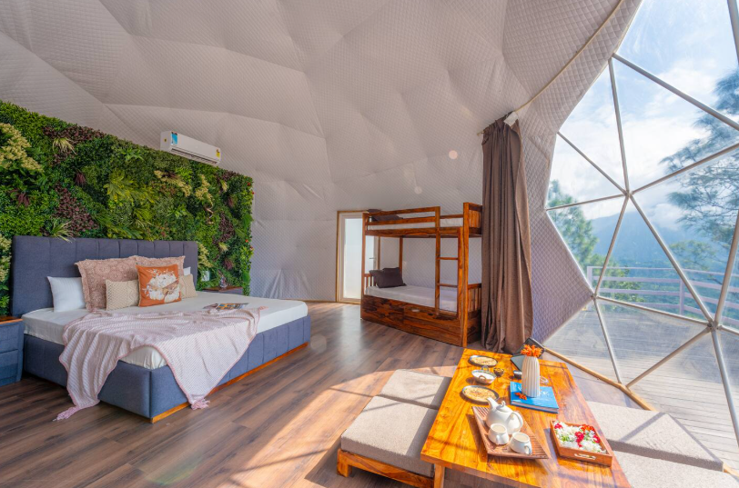View of Almora Dome Investment with Guaranteed Returns – Unlock Tourism Potential