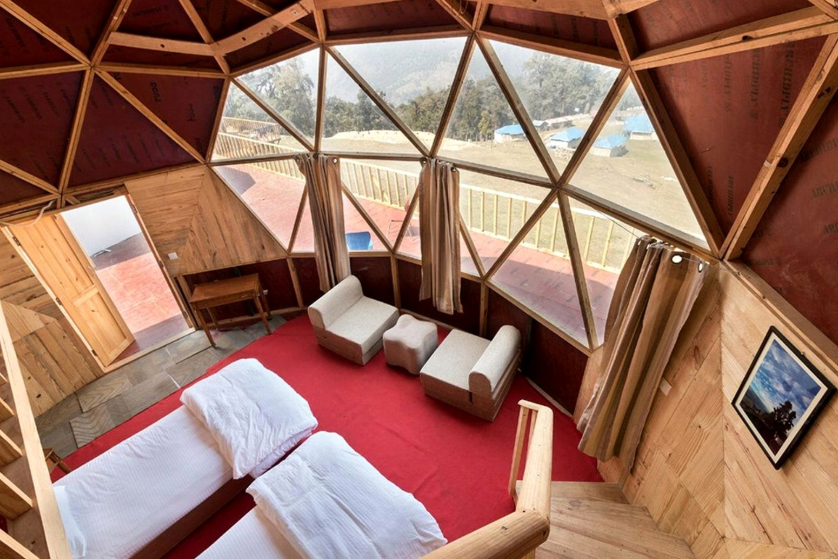 View of Buy Luxury living Dome in Almora Uttarakhand - Guaranteed Rental Return Property