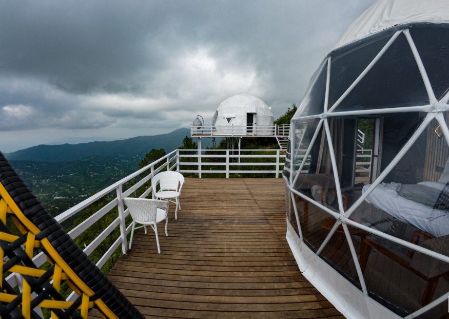 View of Buy Luxury Living Plot with  Dome setup in Almora – Investment Opportunity with Guaranteed Returns