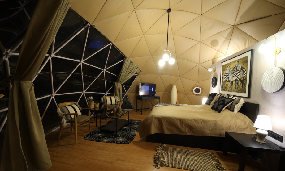 View of Invest in tourism potential plot with Dome setup in Almora, Uttarakhand – Guaranteed Rental Returns