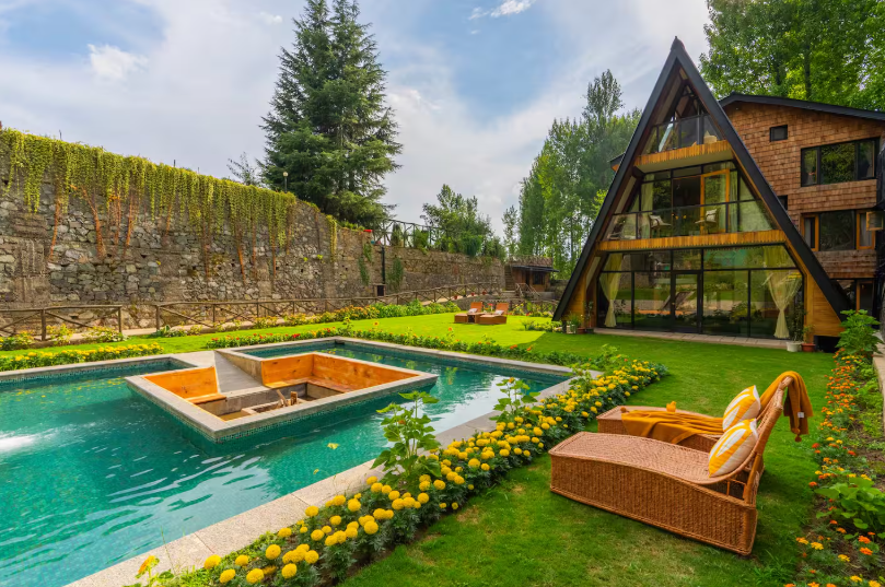 View of 2 BHK Furnished Luxury Villa for Sale in Almora, Uttarakhand – Rental Return Guarantee & Investment Opportunity